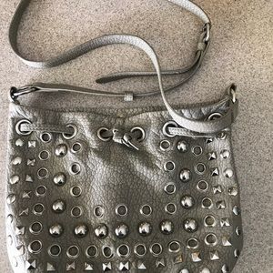 Silver Crossbody Purse